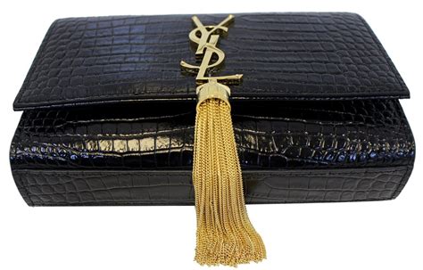 ysl clutch 2022|ysl crocodile clutch.